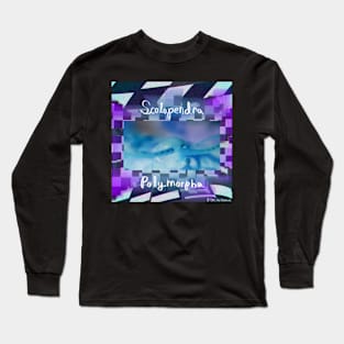 Centipede “Vaporwave” (With Scientific Name) Long Sleeve T-Shirt